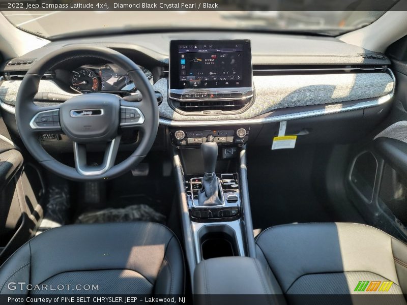 Diamond Black Crystal Pearl / Black 2022 Jeep Compass Latitude 4x4