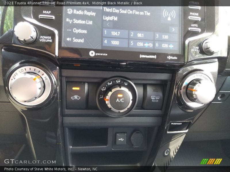 Controls of 2021 4Runner TRD Off Road Premium 4x4