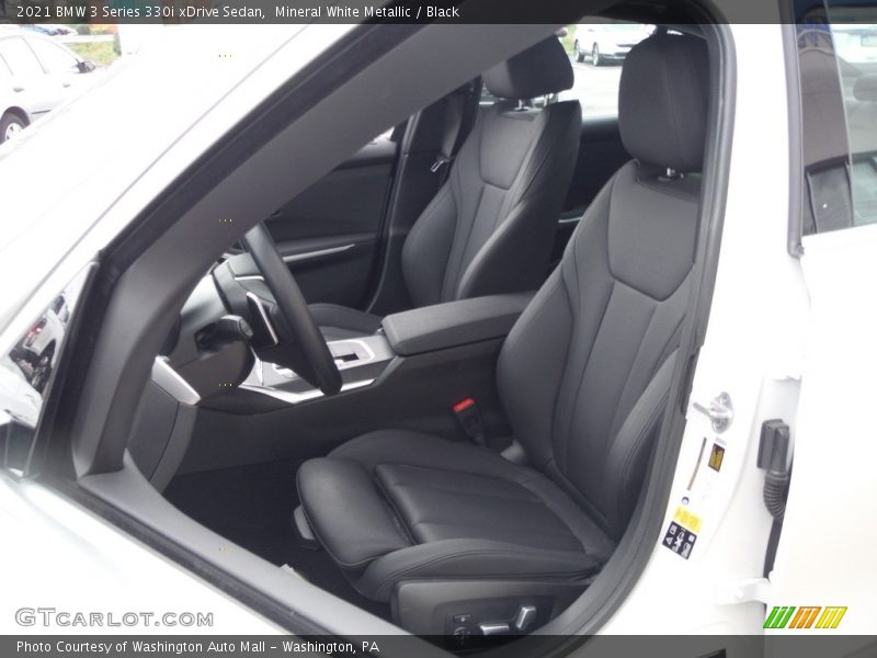 Mineral White Metallic / Black 2021 BMW 3 Series 330i xDrive Sedan