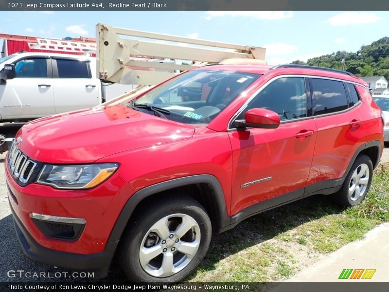 Redline Pearl / Black 2021 Jeep Compass Latitude 4x4