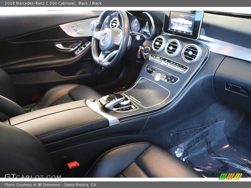 Black / Black 2018 Mercedes-Benz C 300 Cabriolet
