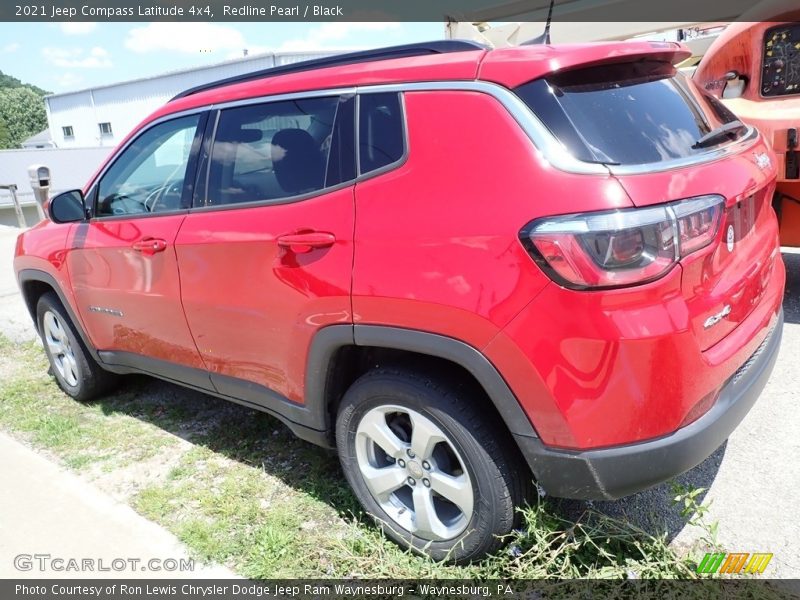 Redline Pearl / Black 2021 Jeep Compass Latitude 4x4