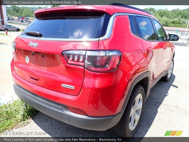 Redline Pearl / Black 2021 Jeep Compass Latitude 4x4