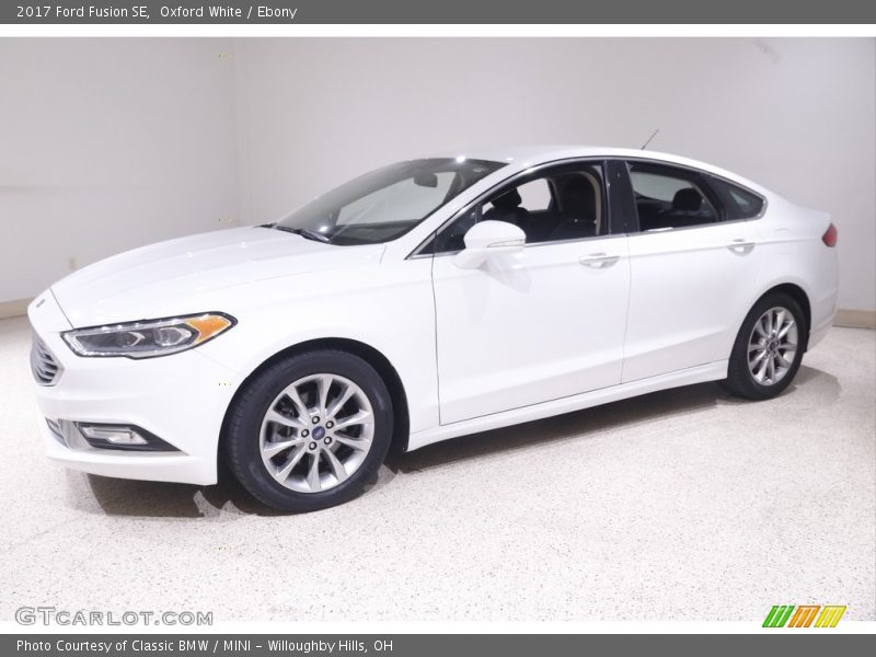 Oxford White / Ebony 2017 Ford Fusion SE