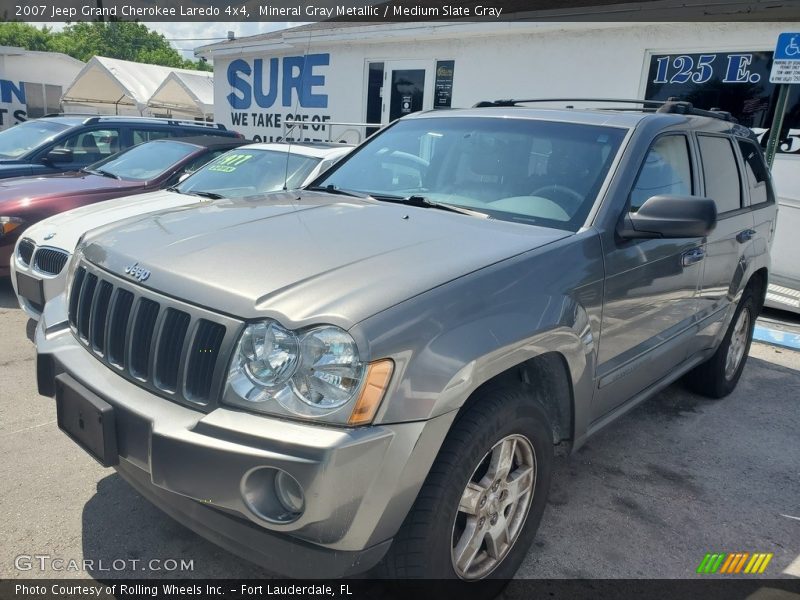 Mineral Gray Metallic / Medium Slate Gray 2007 Jeep Grand Cherokee Laredo 4x4