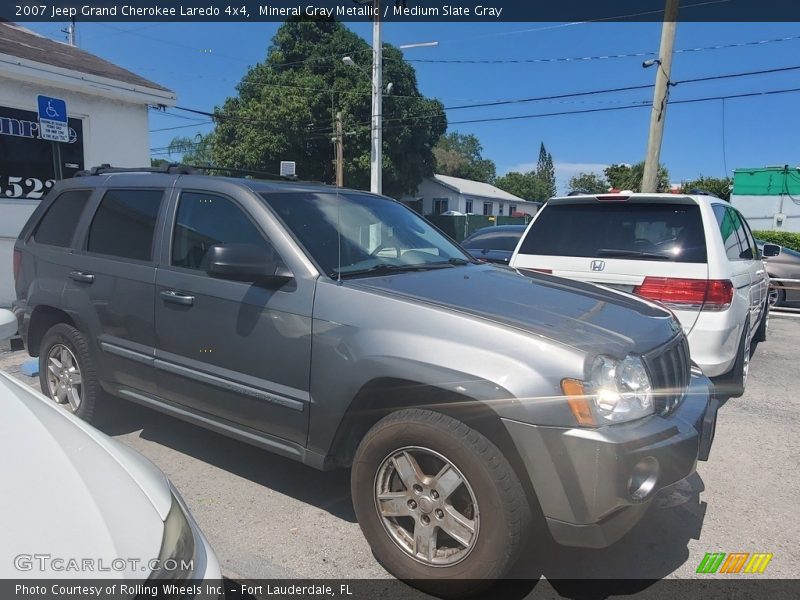 Mineral Gray Metallic / Medium Slate Gray 2007 Jeep Grand Cherokee Laredo 4x4