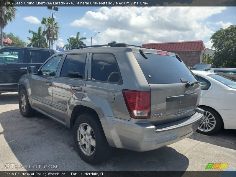 Mineral Gray Metallic / Medium Slate Gray 2007 Jeep Grand Cherokee Laredo 4x4