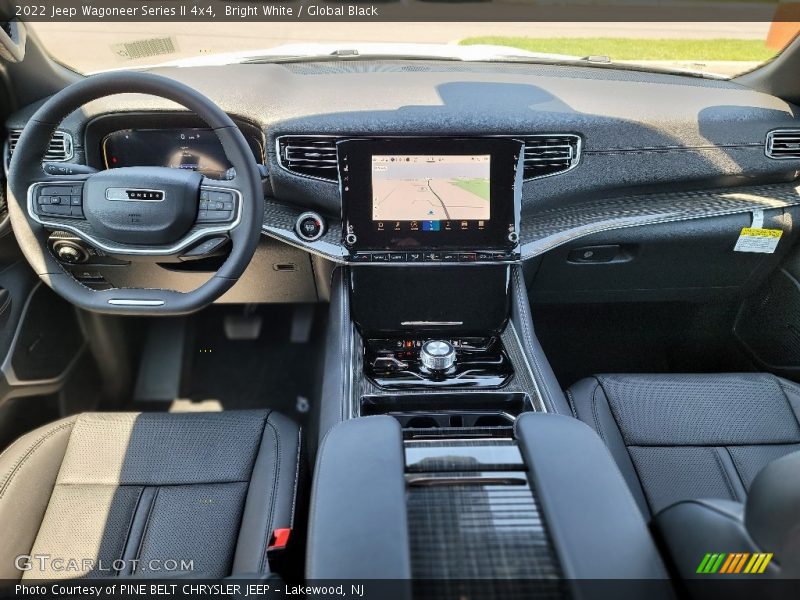 Bright White / Global Black 2022 Jeep Wagoneer Series II 4x4