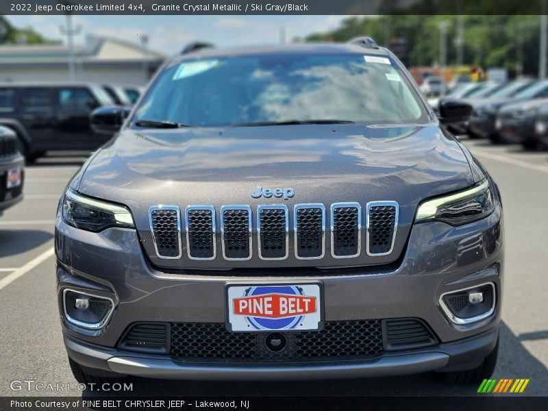 Granite Crystal Metallic / Ski Gray/Black 2022 Jeep Cherokee Limited 4x4