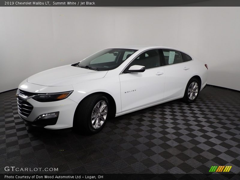 Summit White / Jet Black 2019 Chevrolet Malibu LT