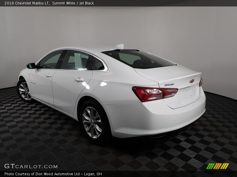 Summit White / Jet Black 2019 Chevrolet Malibu LT