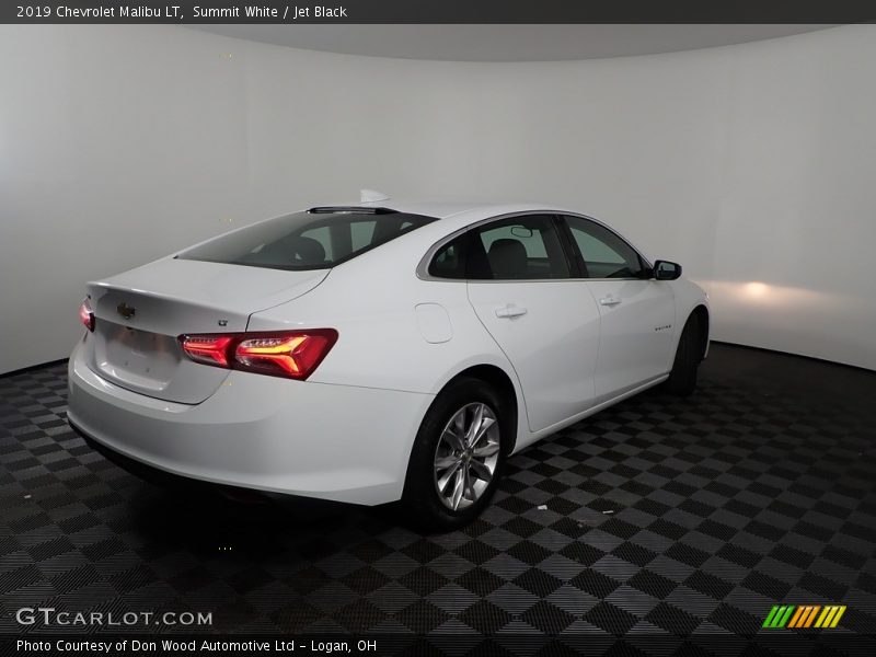 Summit White / Jet Black 2019 Chevrolet Malibu LT
