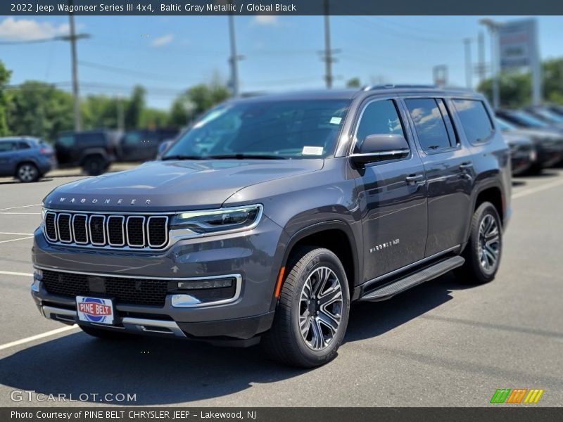 Baltic Gray Metallic / Global Black 2022 Jeep Wagoneer Series III 4x4