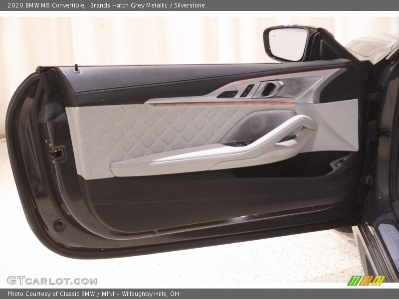 Brands Hatch Grey Metallic / Silverstone 2020 BMW M8 Convertible