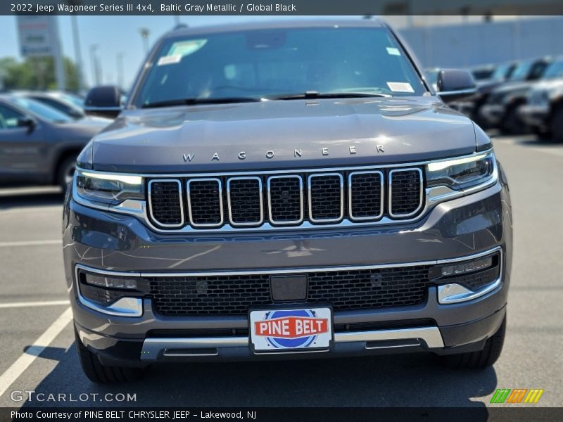 Baltic Gray Metallic / Global Black 2022 Jeep Wagoneer Series III 4x4