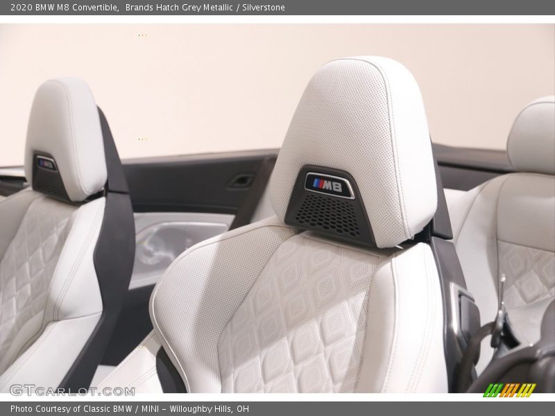 Brands Hatch Grey Metallic / Silverstone 2020 BMW M8 Convertible