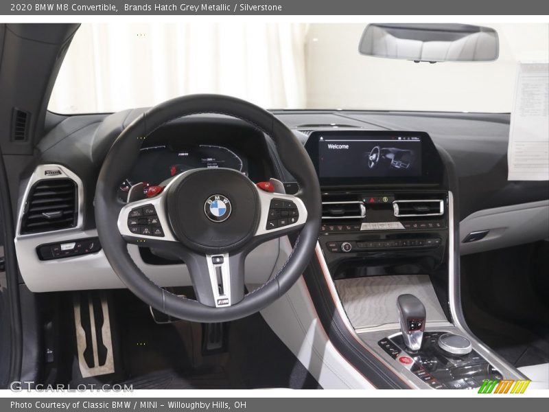 Dashboard of 2020 M8 Convertible