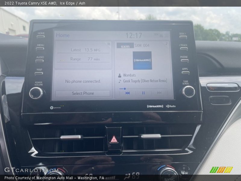 Ice Edge / Ash 2022 Toyota Camry XSE AWD