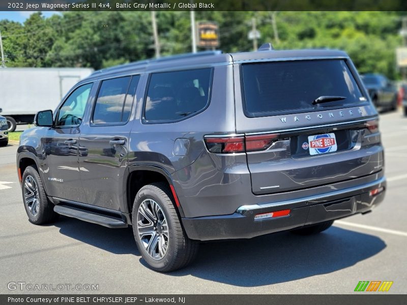 Baltic Gray Metallic / Global Black 2022 Jeep Wagoneer Series III 4x4