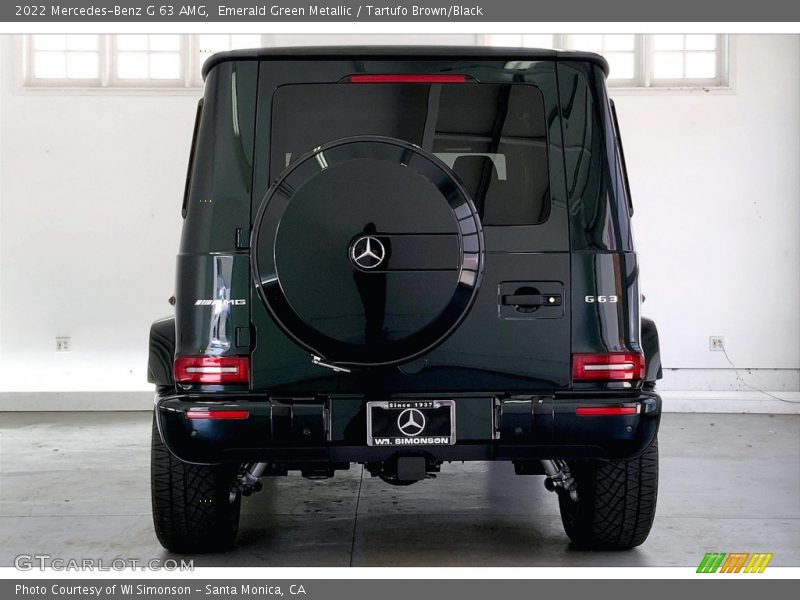 Emerald Green Metallic / Tartufo Brown/Black 2022 Mercedes-Benz G 63 AMG