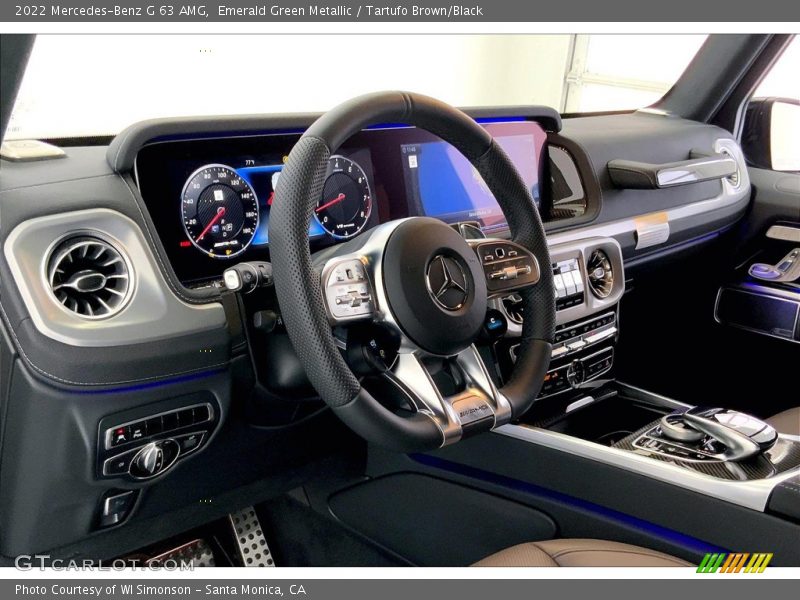 Dashboard of 2022 G 63 AMG