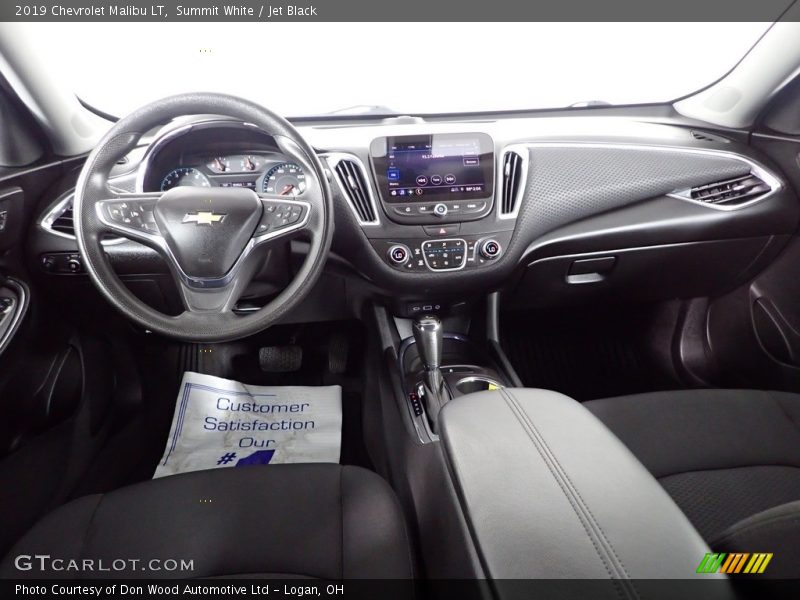 Summit White / Jet Black 2019 Chevrolet Malibu LT