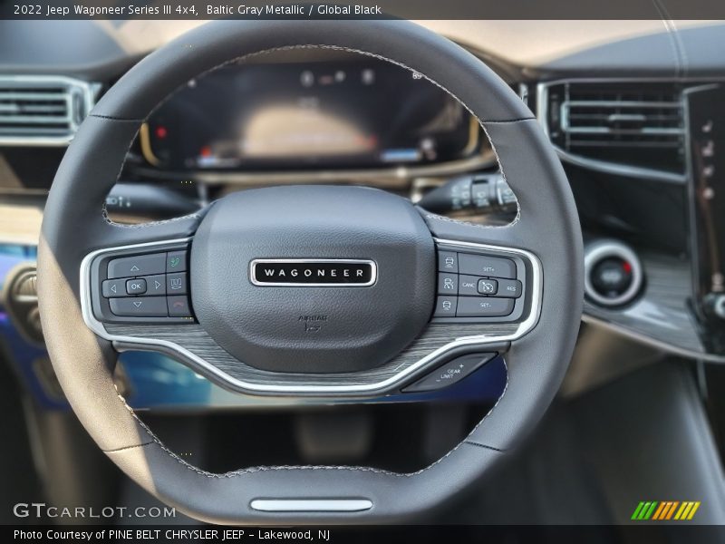 Baltic Gray Metallic / Global Black 2022 Jeep Wagoneer Series III 4x4