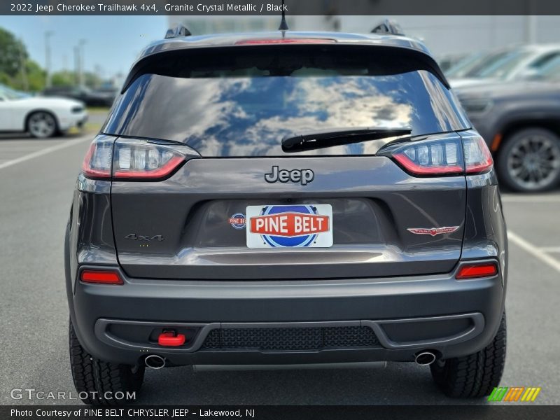 Granite Crystal Metallic / Black 2022 Jeep Cherokee Trailhawk 4x4