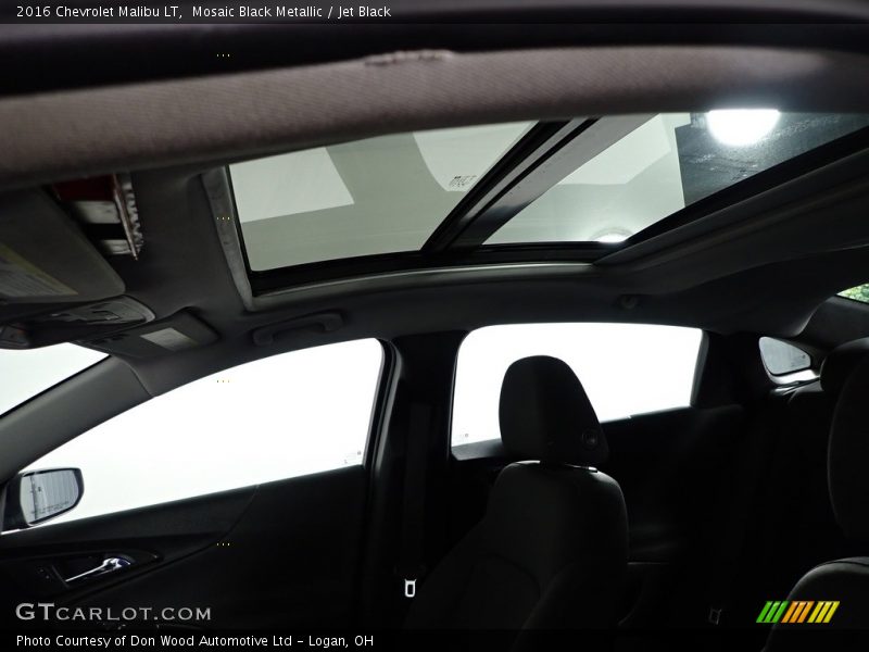 Mosaic Black Metallic / Jet Black 2016 Chevrolet Malibu LT