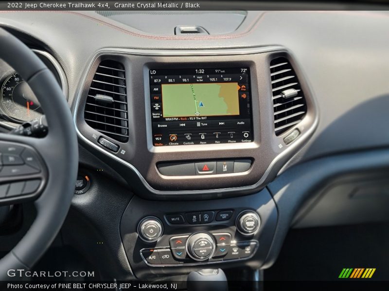 Granite Crystal Metallic / Black 2022 Jeep Cherokee Trailhawk 4x4