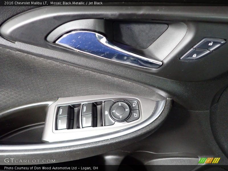 Mosaic Black Metallic / Jet Black 2016 Chevrolet Malibu LT
