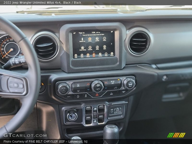Black / Black 2022 Jeep Wrangler Unlimited Willys 4x4