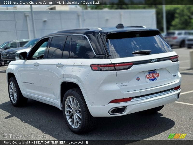 Bright White / Global Black 2022 Jeep Grand Cherokee Summit 4x4
