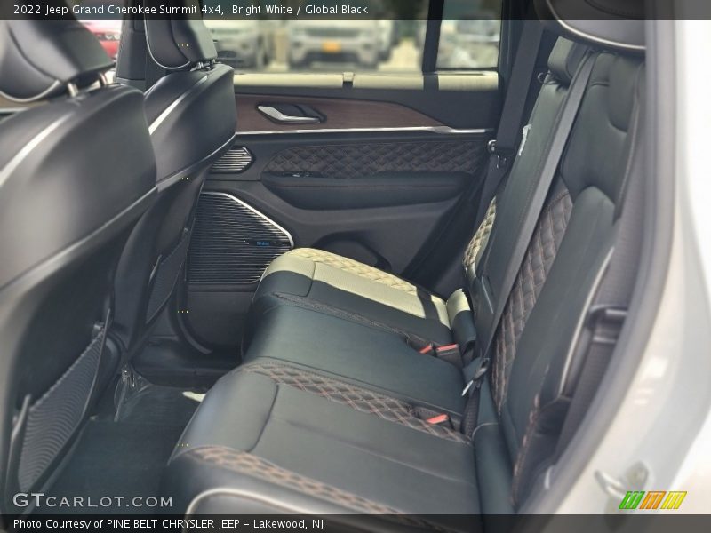 Bright White / Global Black 2022 Jeep Grand Cherokee Summit 4x4