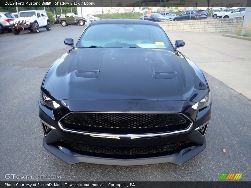 Shadow Black / Ebony 2019 Ford Mustang Bullitt