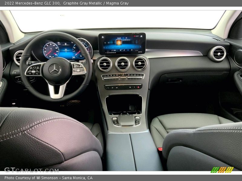 Graphite Gray Metallic / Magma Gray 2022 Mercedes-Benz GLC 300