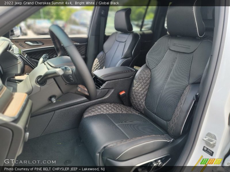 Bright White / Global Black 2022 Jeep Grand Cherokee Summit 4x4