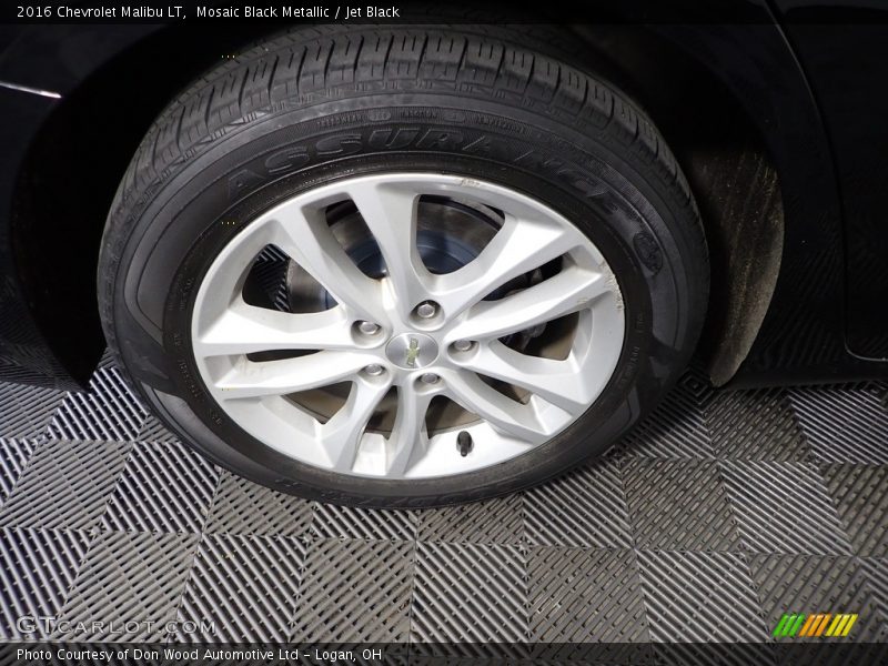 Mosaic Black Metallic / Jet Black 2016 Chevrolet Malibu LT