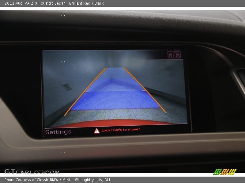 Brilliant Red / Black 2011 Audi A4 2.0T quattro Sedan