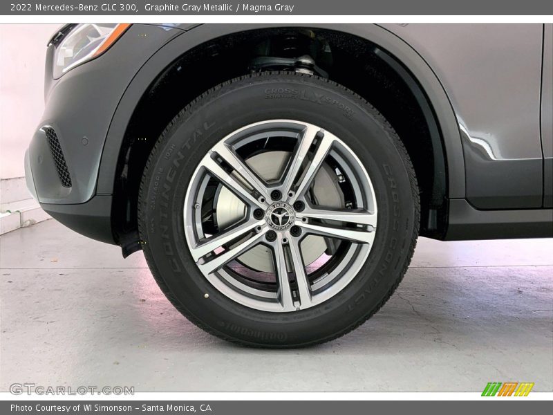 Graphite Gray Metallic / Magma Gray 2022 Mercedes-Benz GLC 300