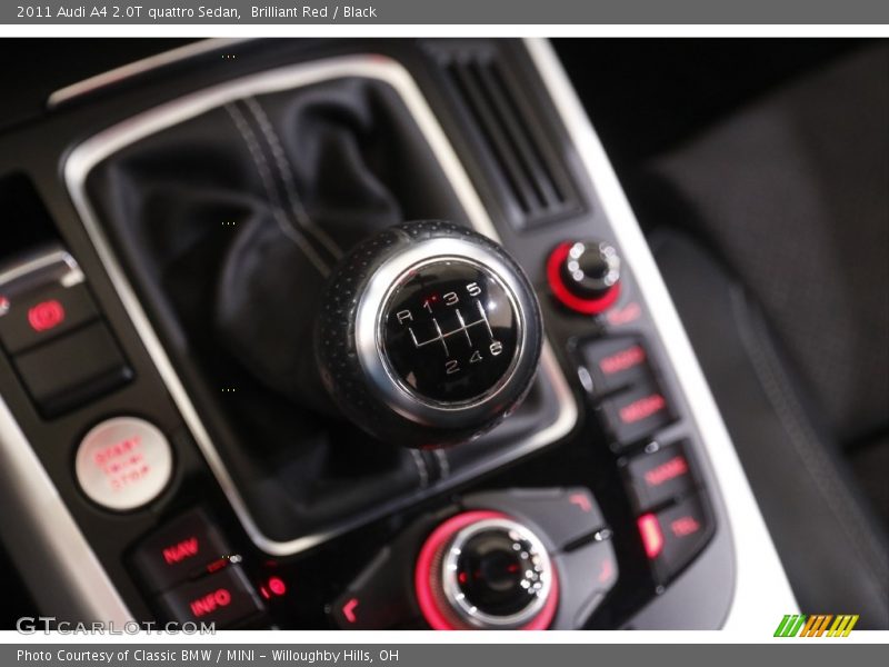  2011 A4 2.0T quattro Sedan 6 Speed Manual Shifter