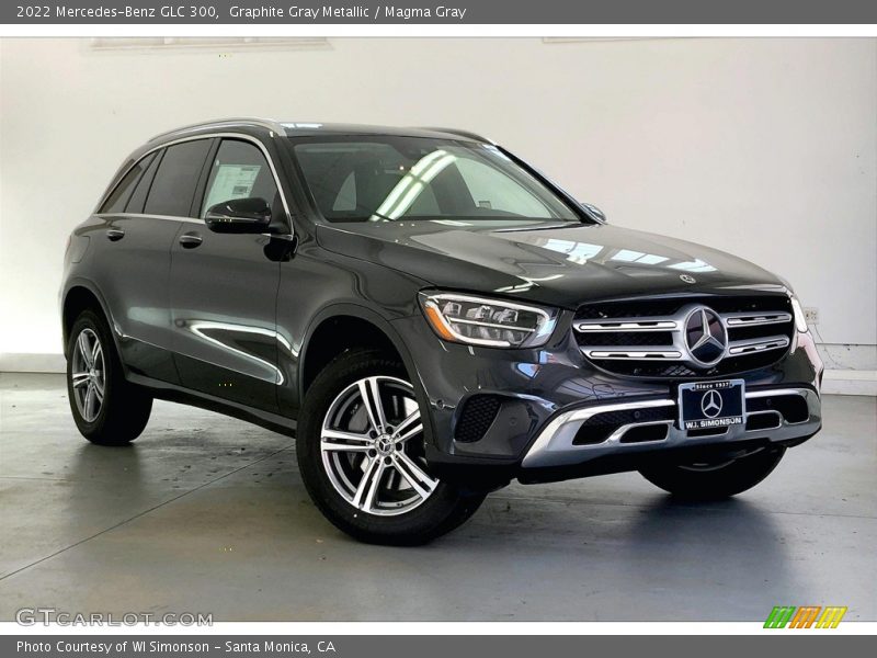 Graphite Gray Metallic / Magma Gray 2022 Mercedes-Benz GLC 300