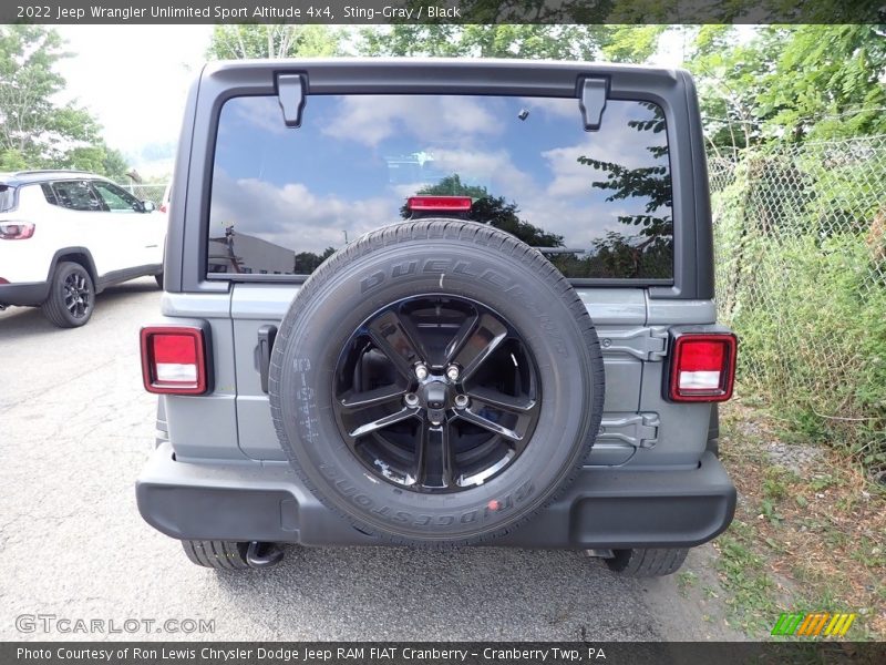Sting-Gray / Black 2022 Jeep Wrangler Unlimited Sport Altitude 4x4