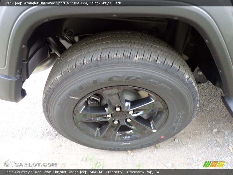 Sting-Gray / Black 2022 Jeep Wrangler Unlimited Sport Altitude 4x4