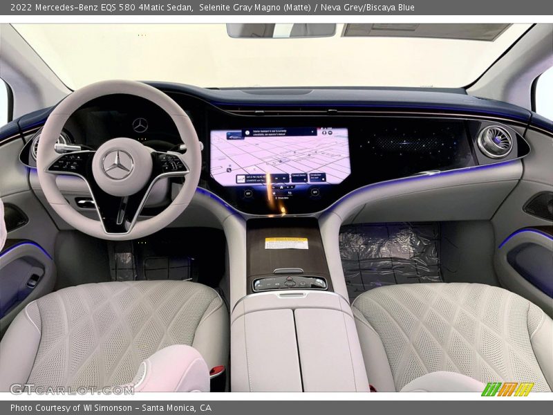 Dashboard of 2022 EQS 580 4Matic Sedan