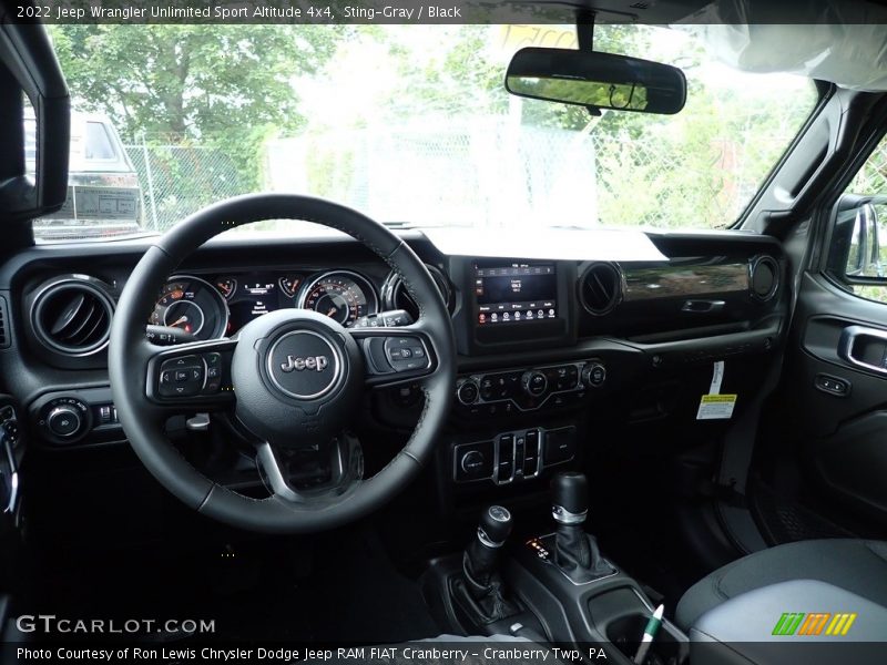 Sting-Gray / Black 2022 Jeep Wrangler Unlimited Sport Altitude 4x4