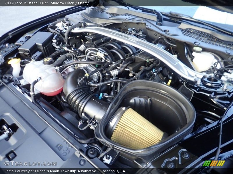  2019 Mustang Bullitt Engine - 5.0 Liter DOHC 32-Valve Ti-VCT V8