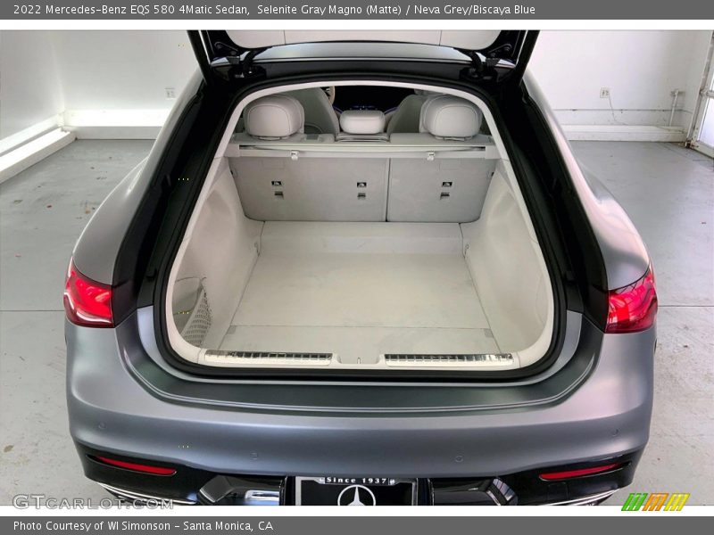  2022 EQS 580 4Matic Sedan Trunk