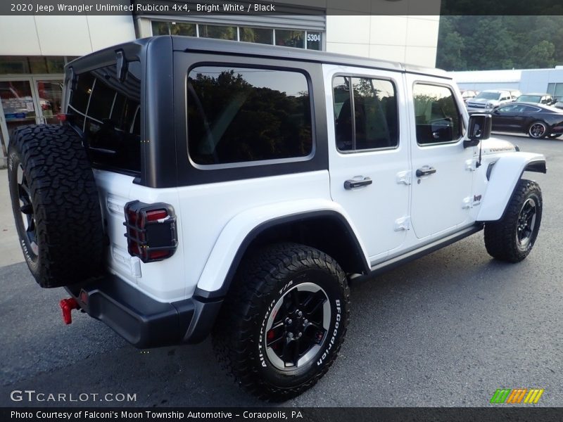 Bright White / Black 2020 Jeep Wrangler Unlimited Rubicon 4x4