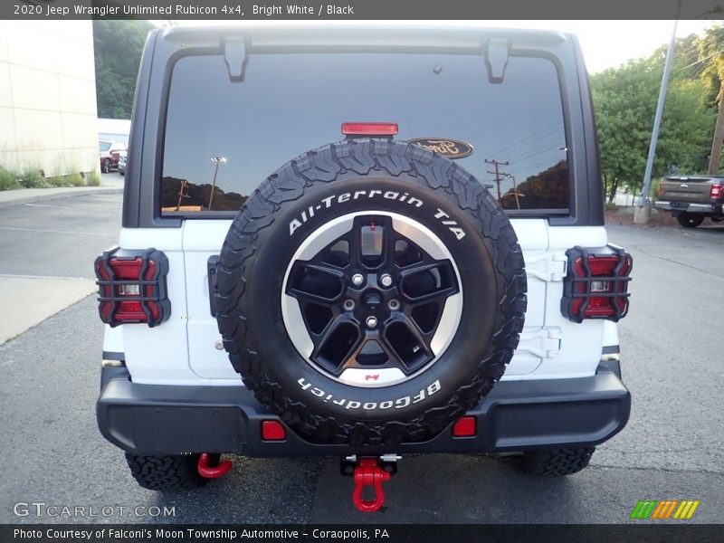 Bright White / Black 2020 Jeep Wrangler Unlimited Rubicon 4x4